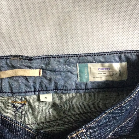 Women’s GAP Curvy Stretch Jeans Size 6 - Picture 3 of 5